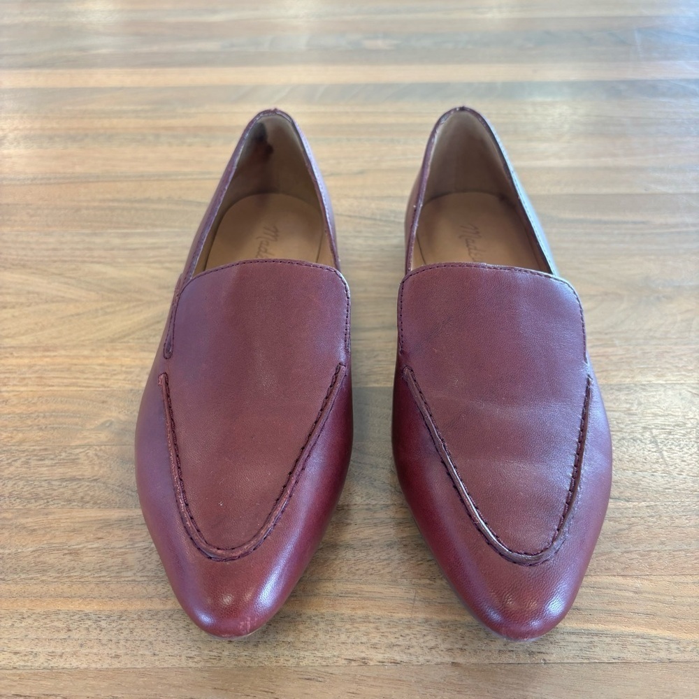 Madewell The Frances Skimmer in Leather, Size 6.5 - Picture 9 of 14